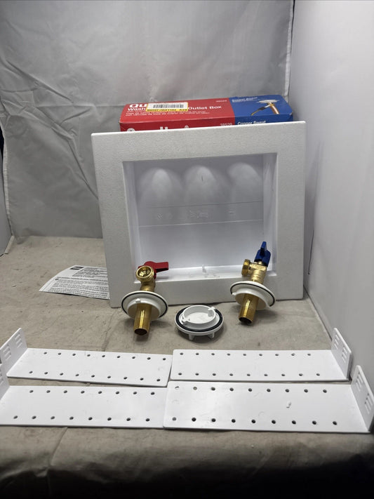 "Washing Machine Outlet Box'' Oatey Quadtro 4 Options Model 38529 Open Box