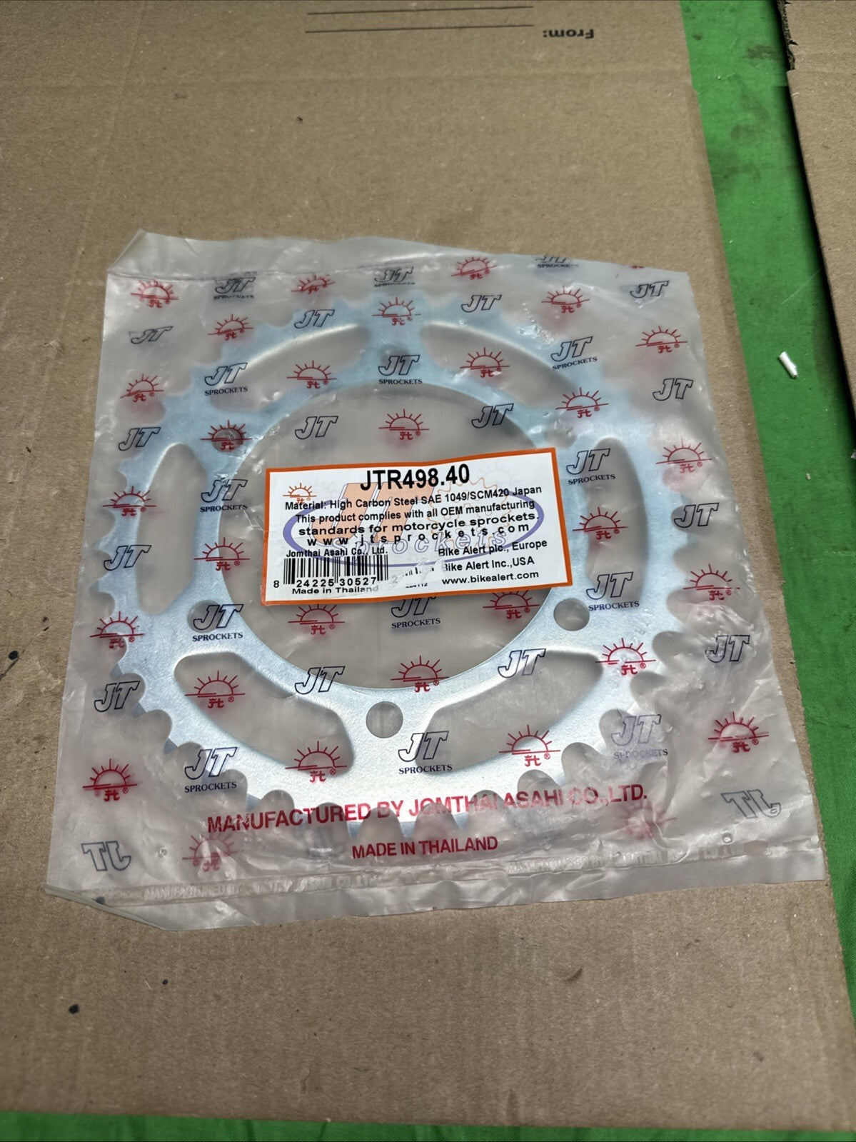 JT Sprockets - JTR498.40 - Rear Sprocket - 40 Tooth - ZX6R
