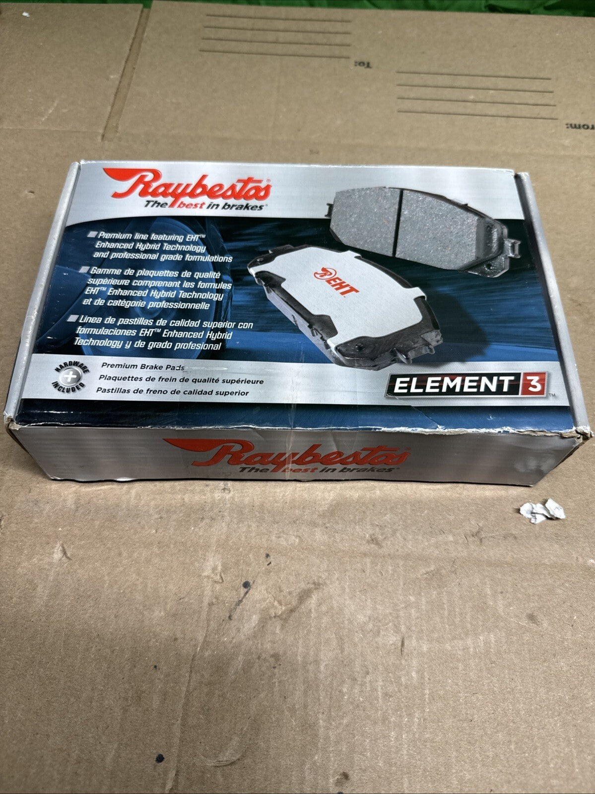 RAYBESTOS Disc Brake Pad Set EHT1640H