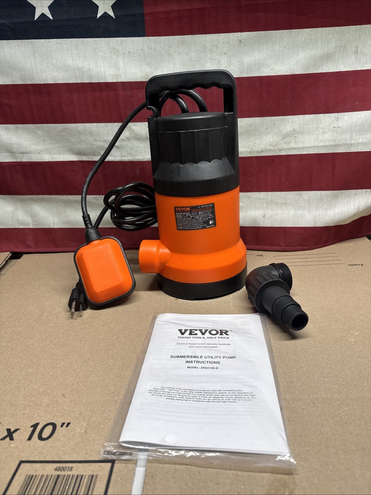 Submersible Utility Pump ZXQ1100-B