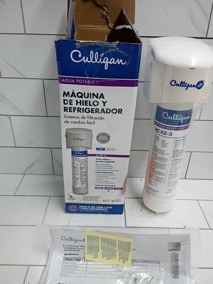 Culligan RC-EZ-3 Water Filter Cartridge For US-EZ, IC-EZ, RV-EZ Systems New