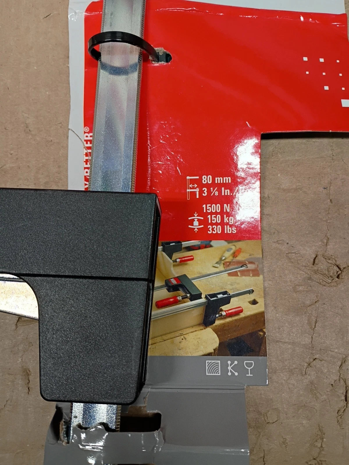 Bessey UK3.012 12-Inch UniKlamp Case Clamp Open Box