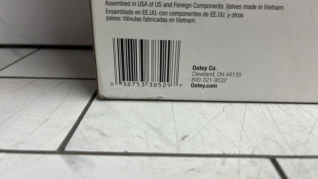 QTY of 2 Oatey 38529 Washing Machine Outlet Box 1/2 sweat Connection Brass