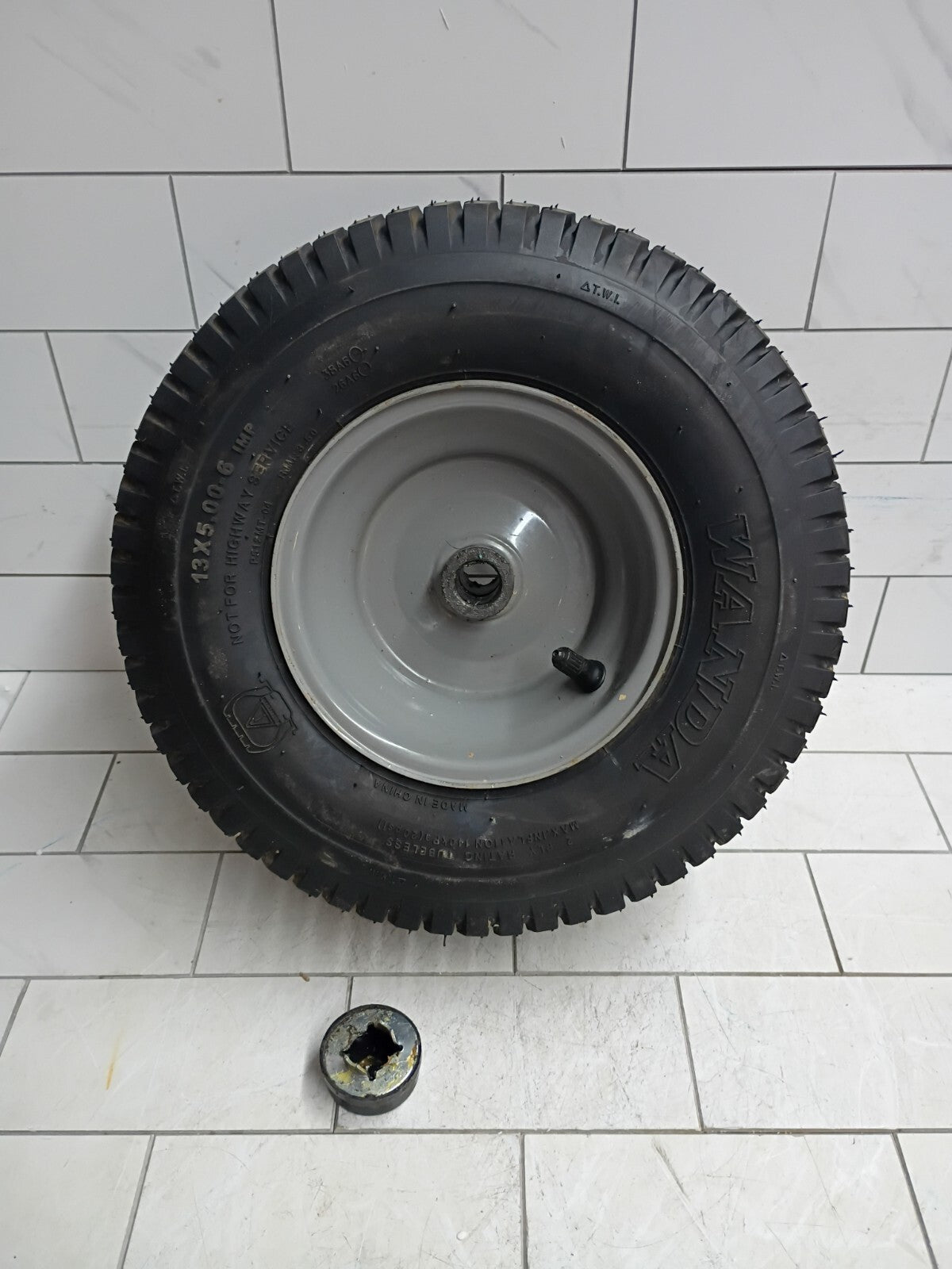 OEM Front Tire 13x5.00-6 For Craftsman Electric mower CMCRM233301 USED