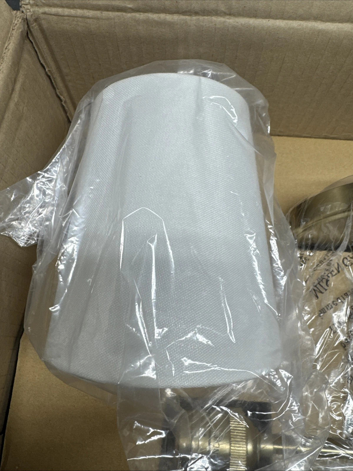Generation Lighting 1-Light Baker Bath Fixture Wall Lamp Satin Brass 4187201-...