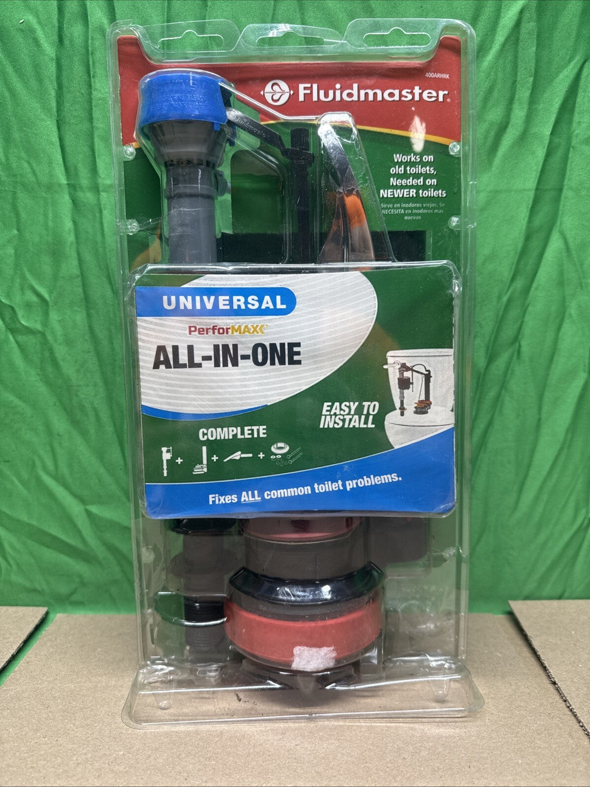 LOT OF 8 Fluidmaster Universal Complete Toilet Rebuild Repair Kit 10" H 400ARHRK