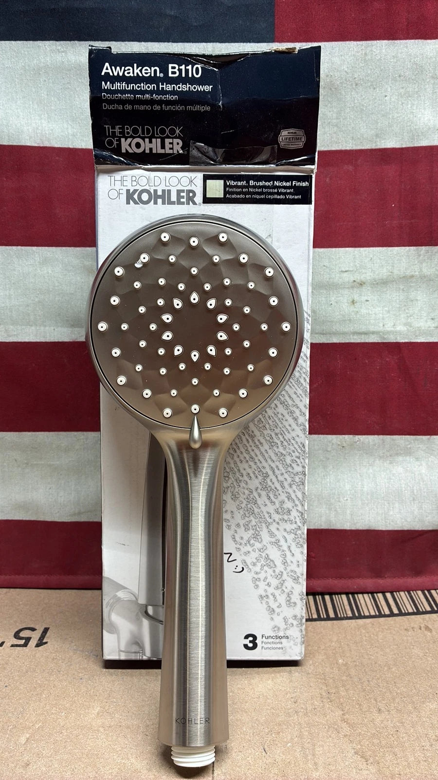 Kohler 72421-Y-BN Awaken B110 Handshower 2.5 GPM Brushed Nickel