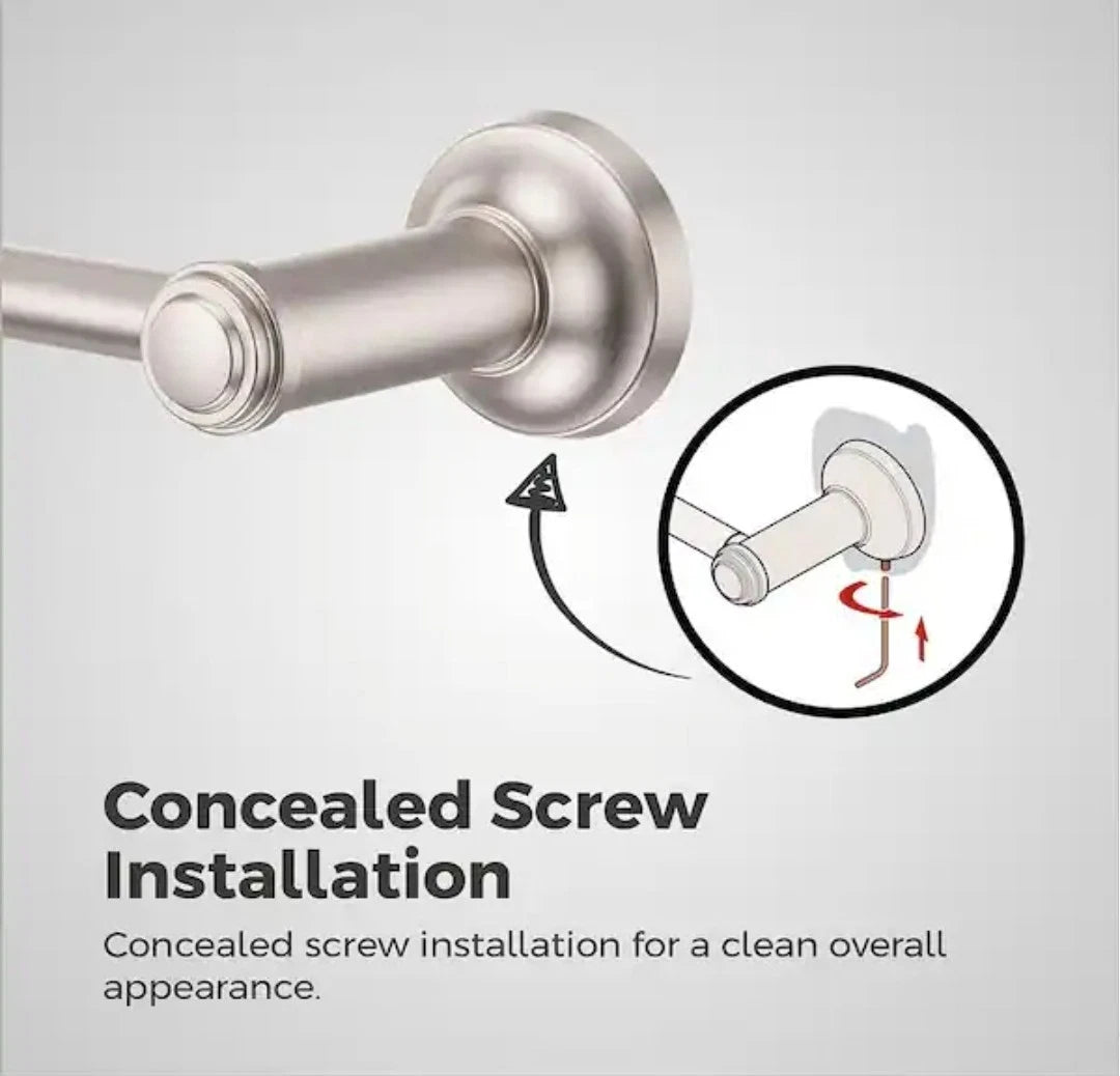 Pfister Briscoe 24 in Towel Bar Spot Defense Brushed NickelFinish BTB-BCO2GS NEW