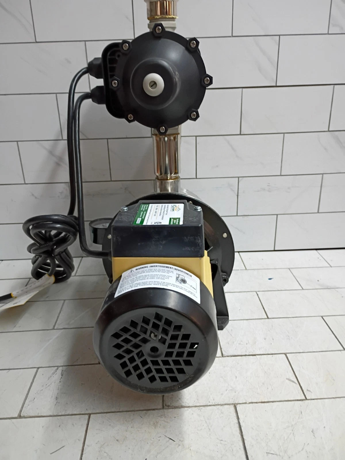 K2 Pumps Automatic Booster Pump 3/4Hp Lead Free Stainless Steel 115V NEW OPEN BO
