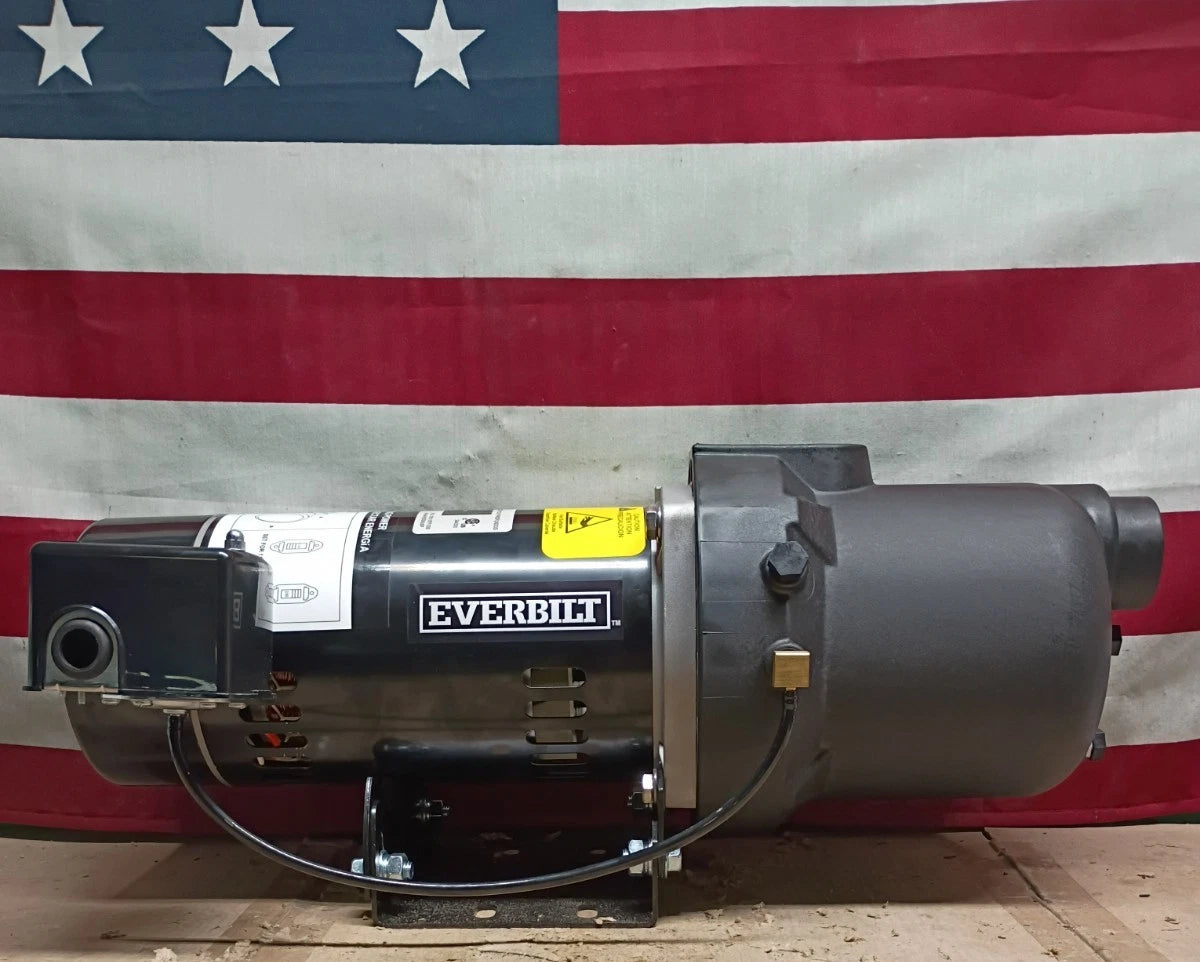 HDSWJ5P Everbilt 1/2 HP Plastic Shallow Well Jet Pump OPEN BOX