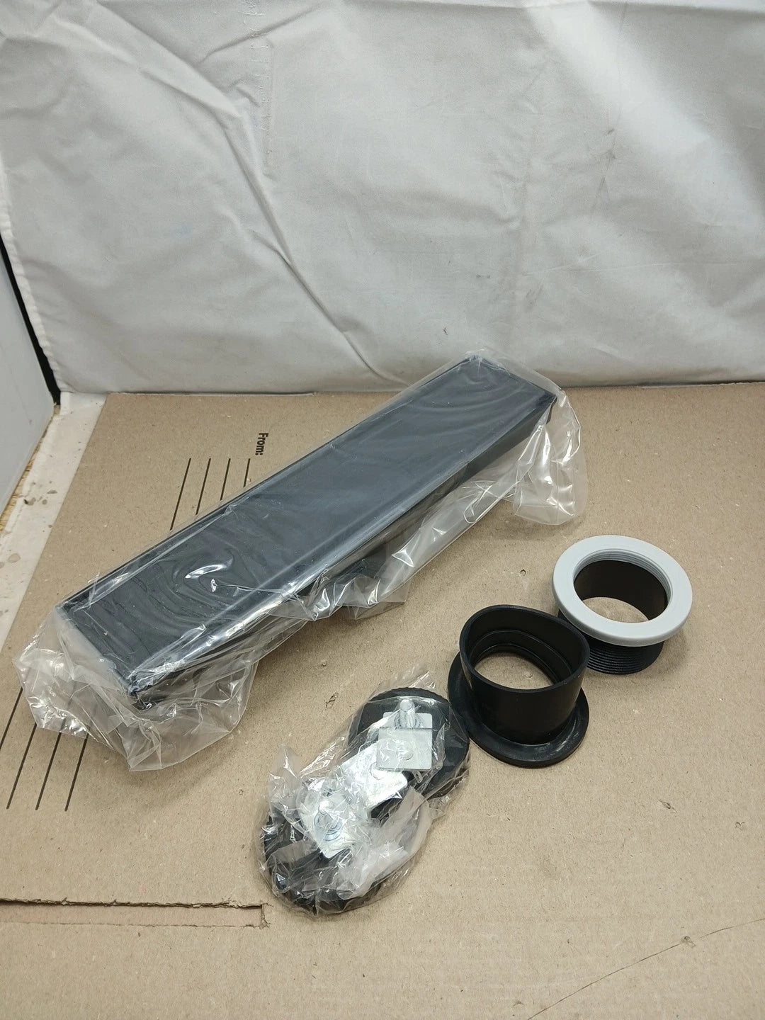 RAINLEX 12 in. Stainless Steel Linear Shower Drain with Tile-in Cover