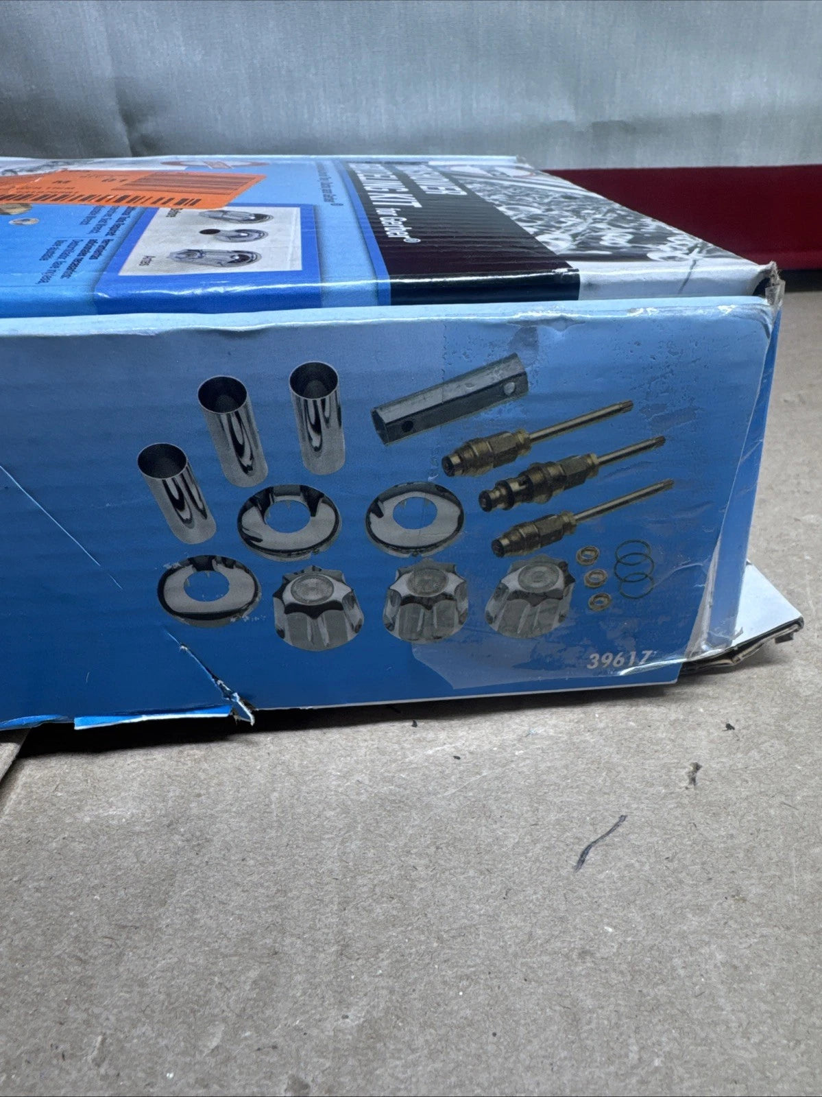 Gerber Tub/Shower 3-Handle Remodeling Kit in Chrome NEW OPEN BOX