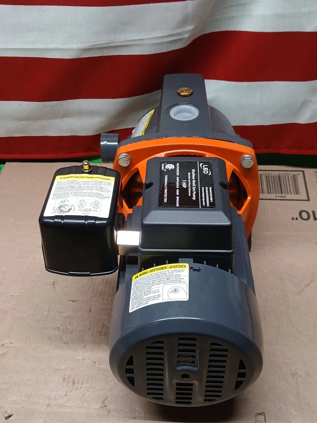 Leo 1 HP 115/230-Volt Cast Iron Shallow Well Jet Pump SJC100-1
