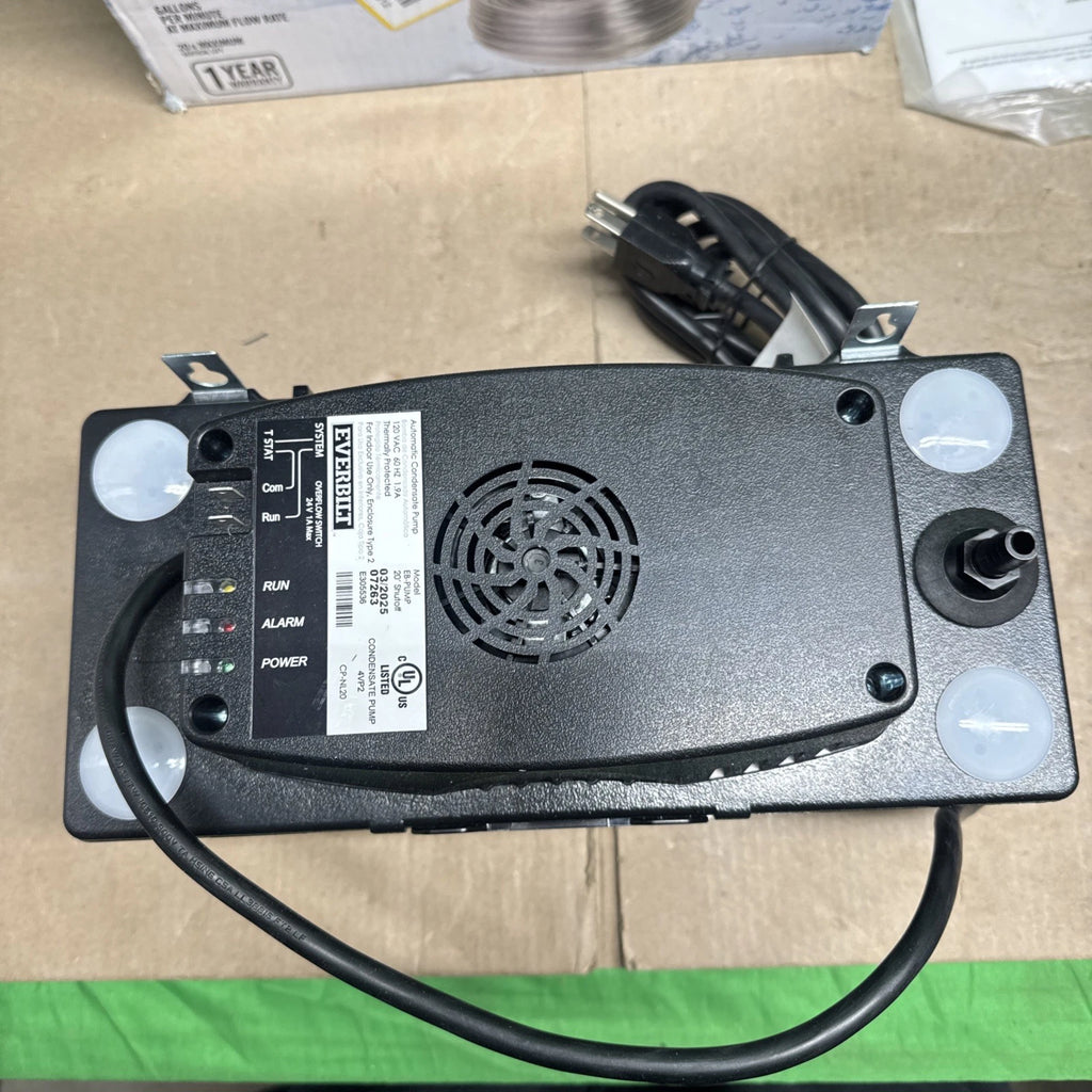 Everbilt 120-Volt Condensate Pump w/Hose EB-PUMP-T HVAC Pump NOB
