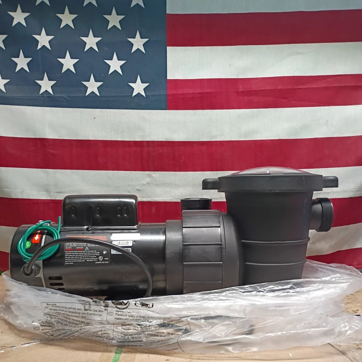 VEVOR Above Ground Swimming Pool Pump 2HP/0.44HP Dual Speed 118 GPM/57 GPM OB