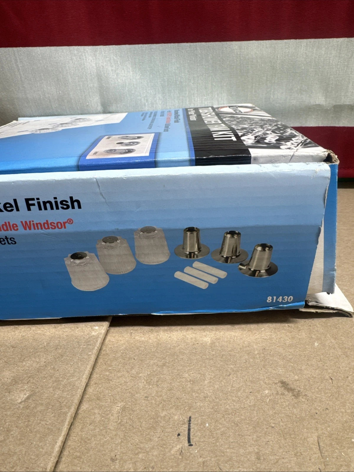 Danco 81430 Pfister Windsor Tub / Shower Trim Kit, Brushed Nickel NEW OPEN BOX