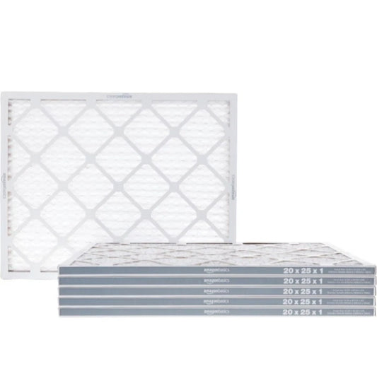 MERV 6-pack 8 AC Furnace Filters, Removes Dust, Electrostatic, Allergy Cont OB