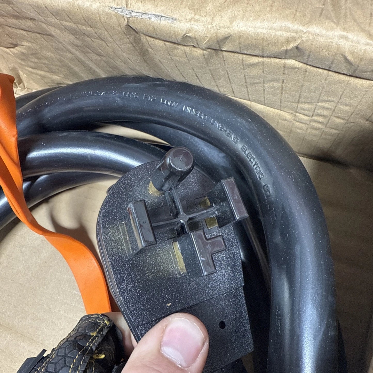 VEVOR 15 Feet Generator Extension Cord 50A 125/250V CS6364 Locking Connector.