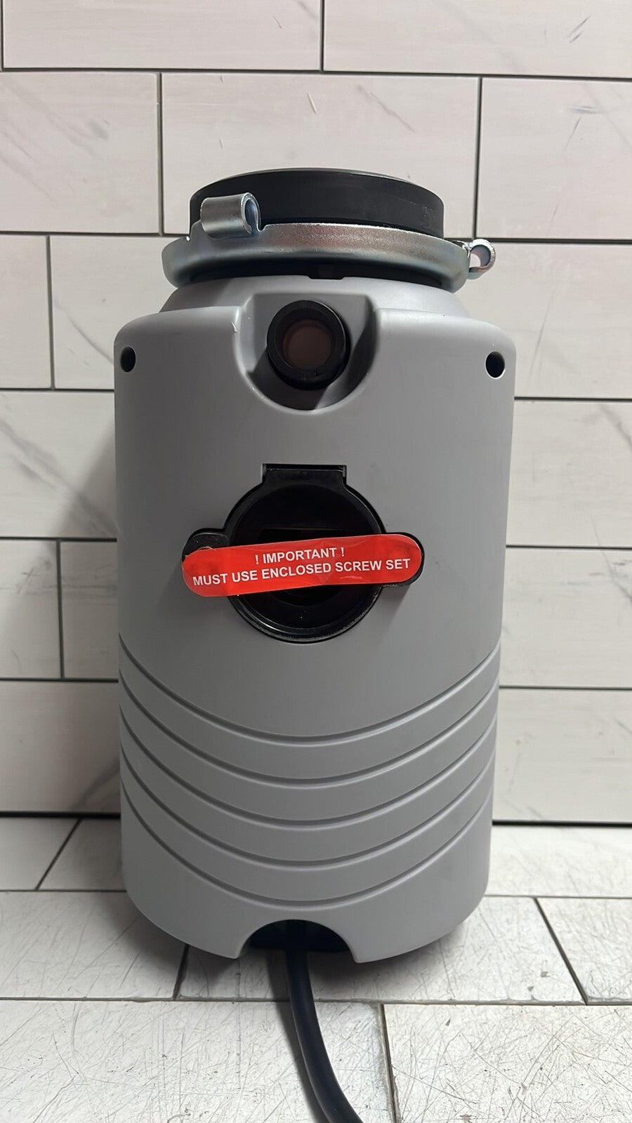 Glacier Bay GB500 Turbo Grind 1/2hp Garbage Disposal Open Box *Read description*