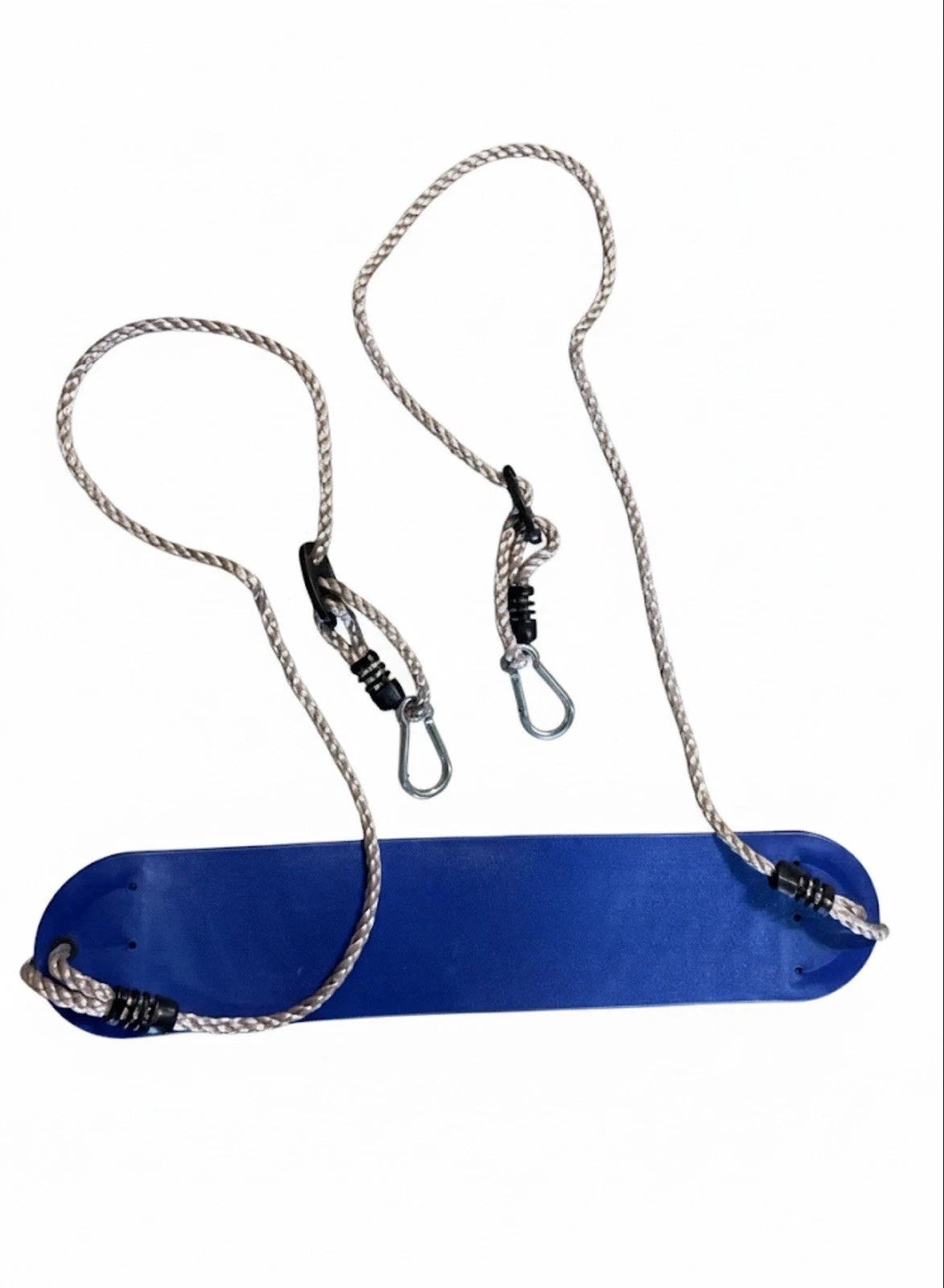 Replacement Adjustable Playground Swing Rings Ladder Rope Equipment - 220lbs Max