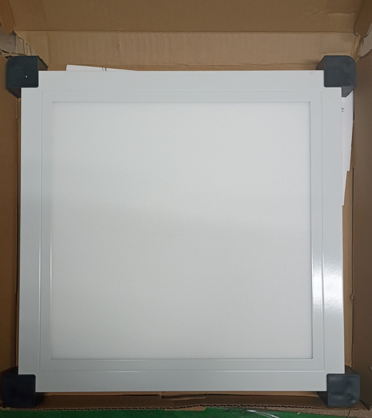 Commercial Electric 1FT x 1FT Dimmable White LED 5CCT 800 Lumens Flush Mount OB