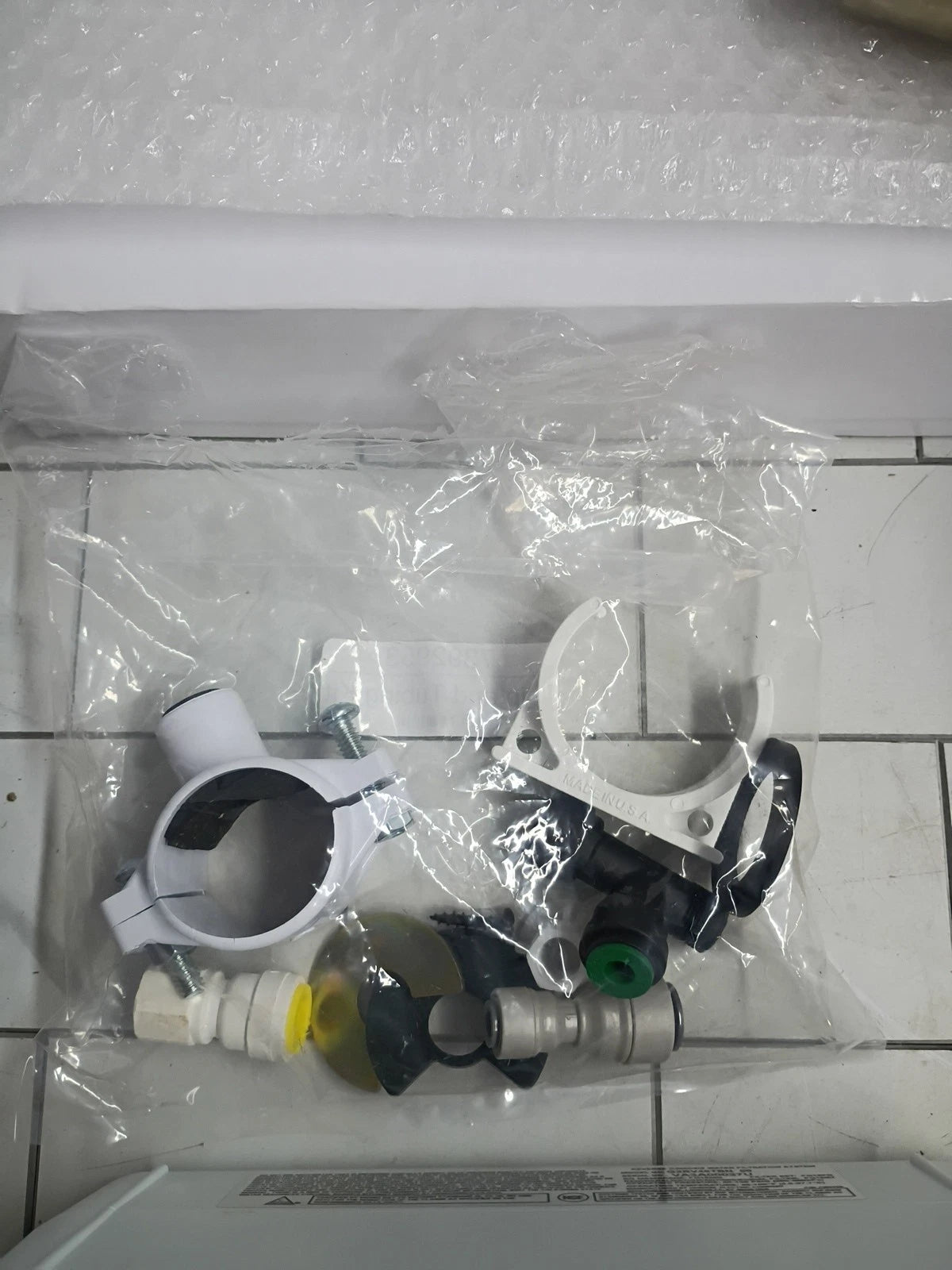 GE GXRV40TBN Under Sink 5-Stage Reverse Osmosis Water Filtration System New OB