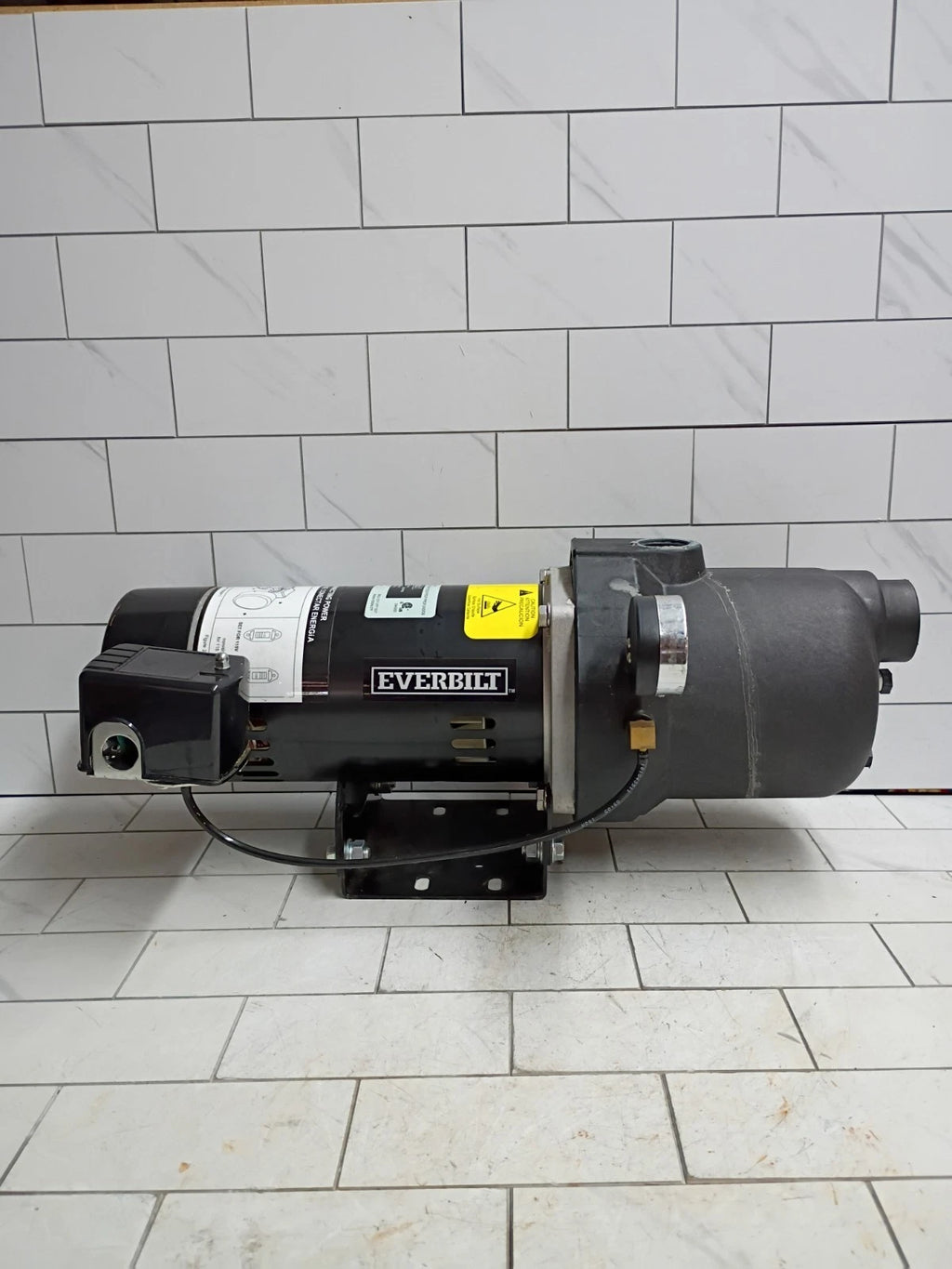 HDSWJ7P Everbilt Shallow Well Jet Pump Plastic 3/4HP For Parts Only