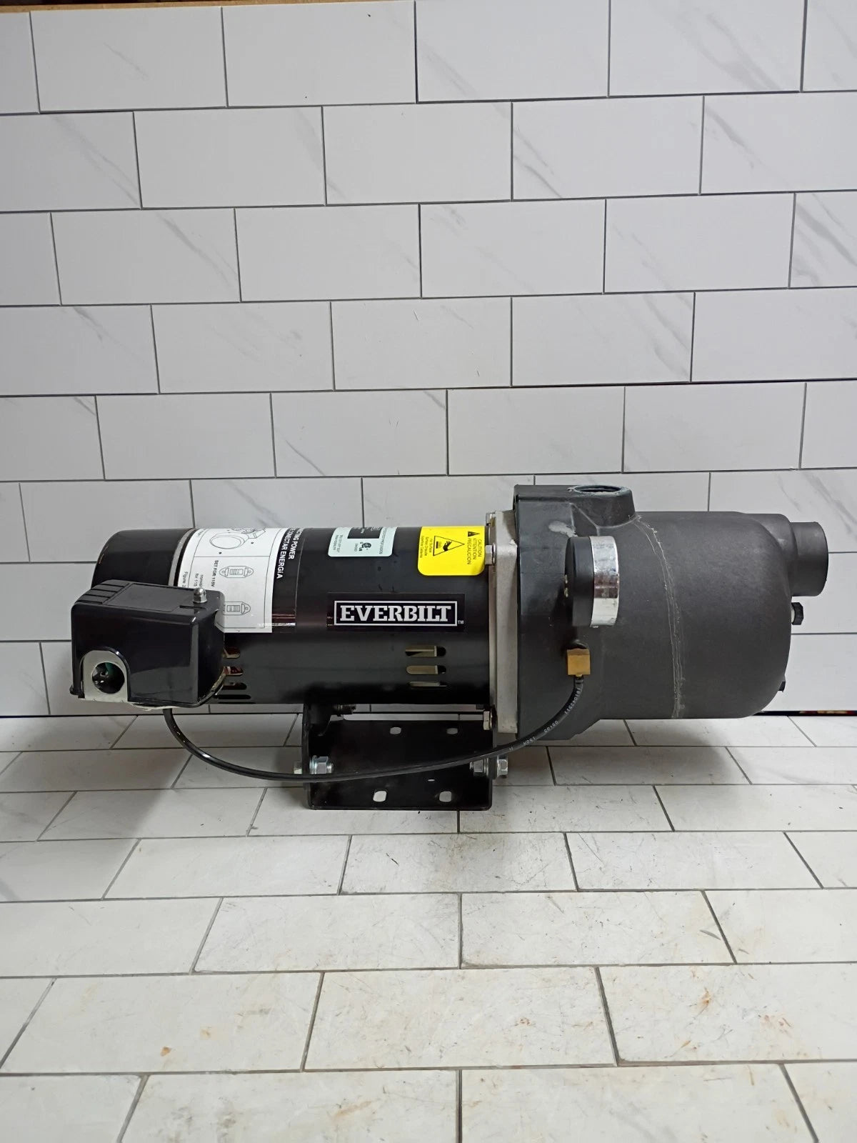 HDSWJ7P Everbilt Shallow Well Jet Pump Plastic 3/4HP For Parts Only