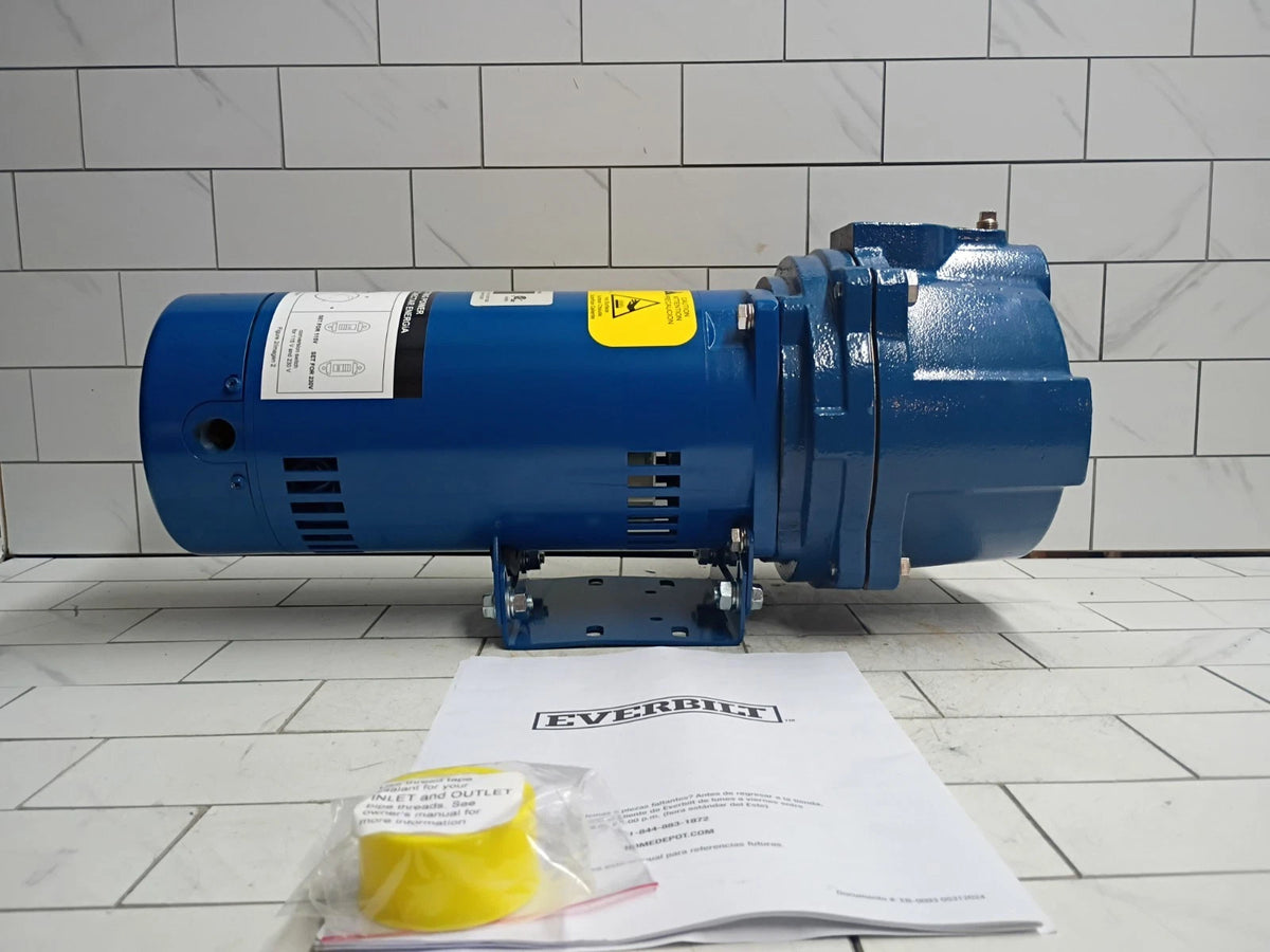 EVERBILT HDLS20 Professional Irrigation Pump Cast Iron 2HP NEW OPEN BOX
