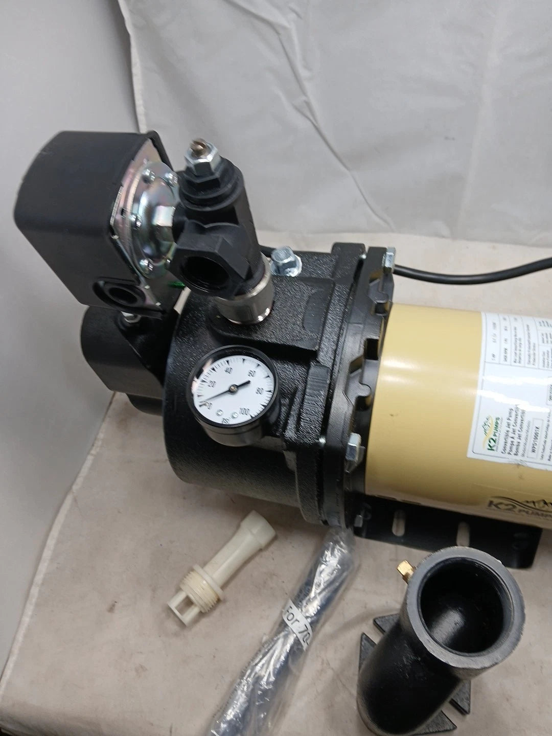 K2 Pumps 1 HP 24 GPM Convertible Jet Pump WPD10001K Used