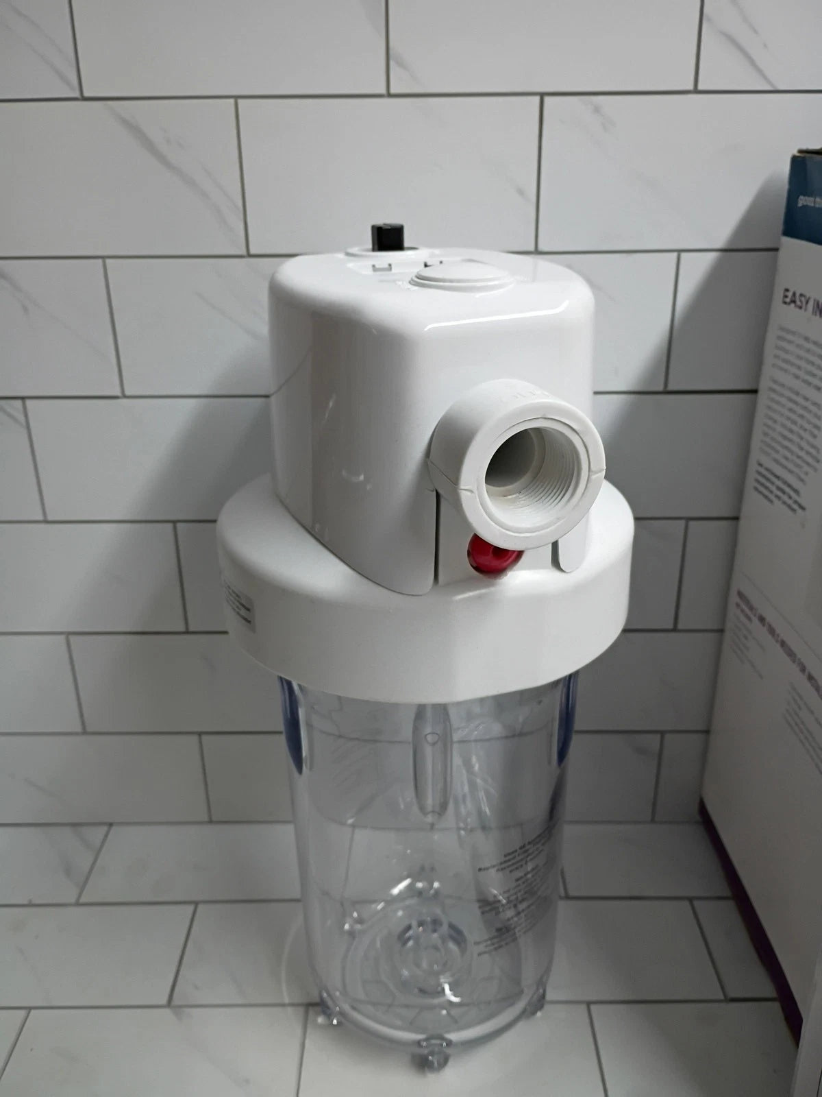 GE Whole House GXWH40L Water Filtration System New Open Box 084691144779