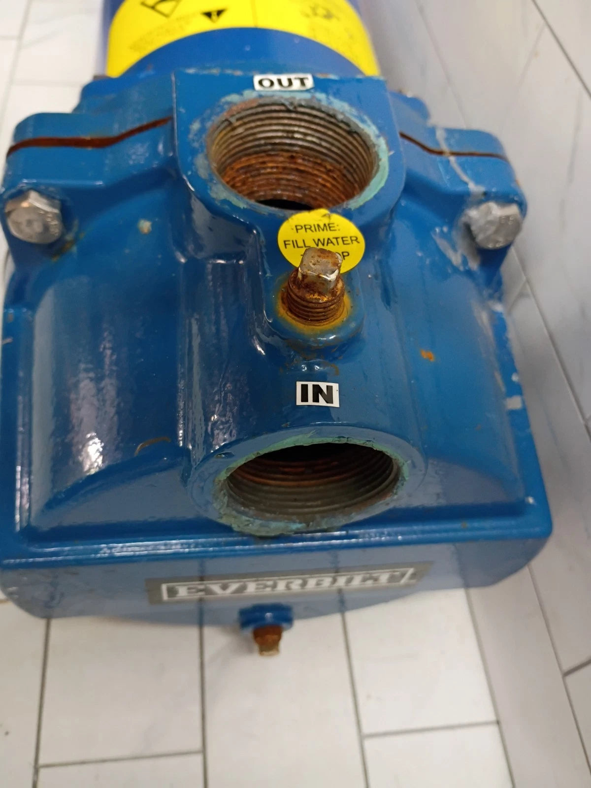Everbilt 2HP Professional Irrigation Pump Iron 115/230 Dual Voltage FOR PARTS