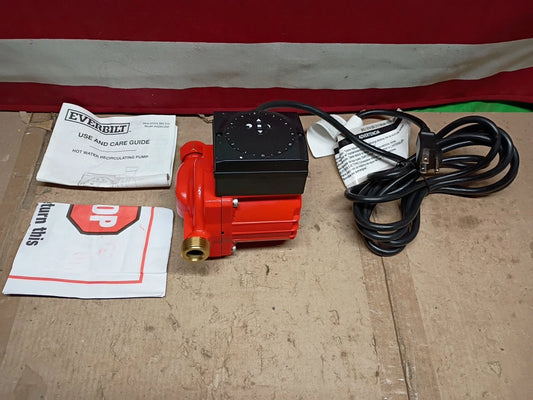 Everbilt (HDRCIRP) Hot Water Fully Programmable Recirculation Pump, used