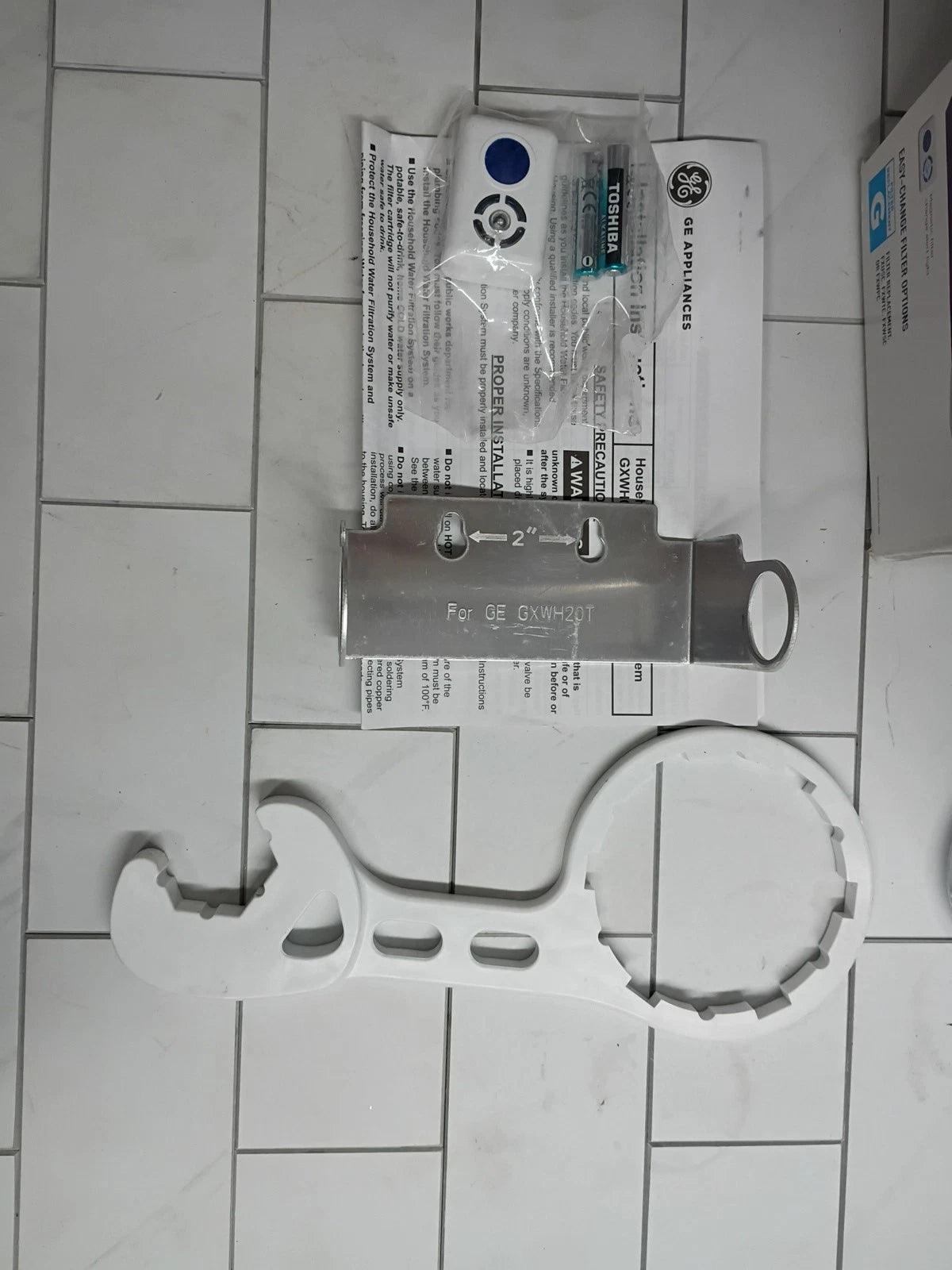 GE Whole House Water Filtration System Model GXWH20T New Open Box