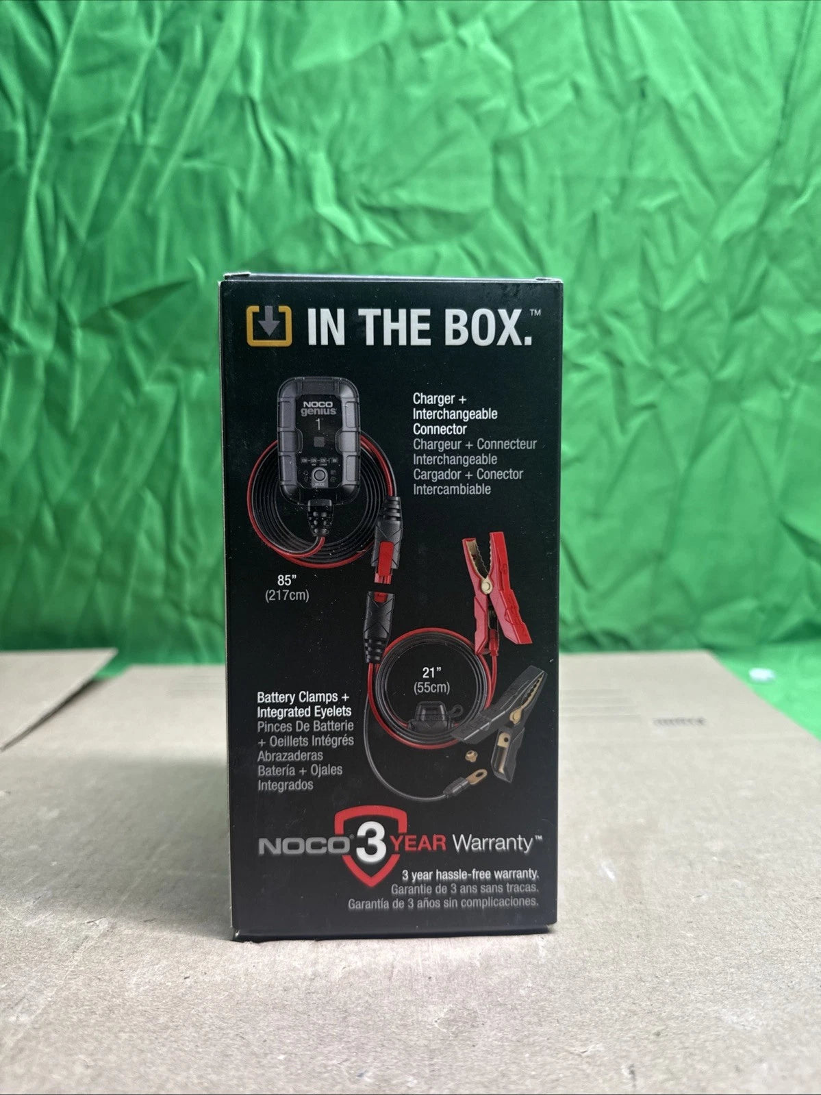 NOCO GENIUS1 6V/12V 1A Smart Battery Charger, Trickle Charger and Maintainer