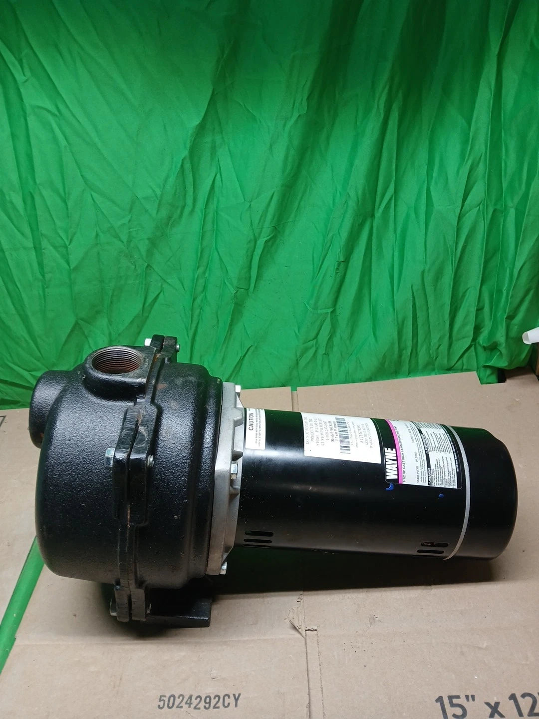 Wayne 1-1/2 HP Cast Iron Quick-Prime Lawn-Sprinkler Pump-.