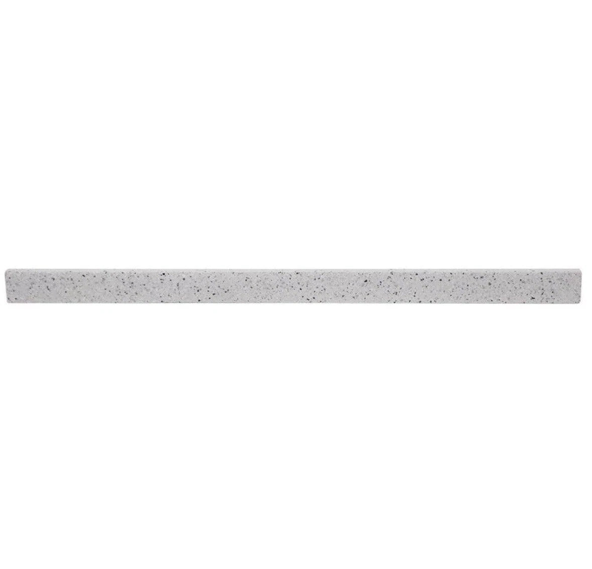 Home Decorators Collection 36.5" W Cultured Marble Vanity Backsplash Silver Ash