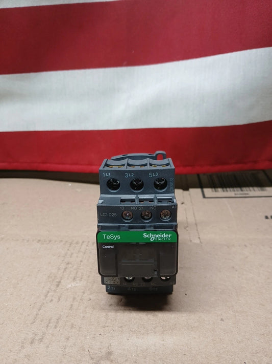 Schneider Electric LC1D25BD IEC contactor, TeSys Deca, nonreversing, 25A