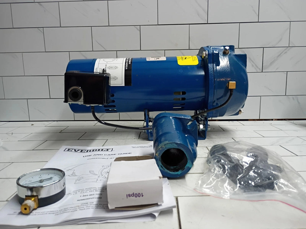 Everbilt HDCWJ10, 1 HP Professional Convertible Jet Pump PARTS ONLY