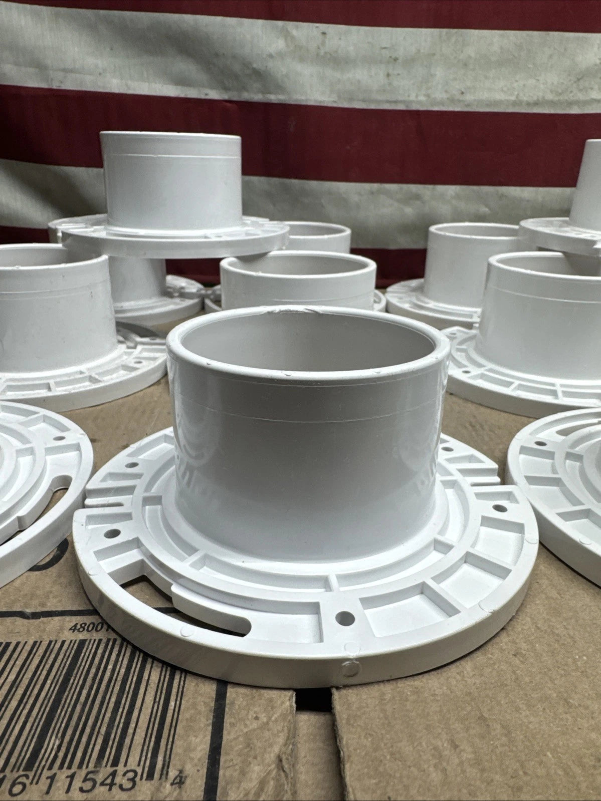 14pk Toilet Flange Hub 435252 3" x 4" New Open Box 038753435251