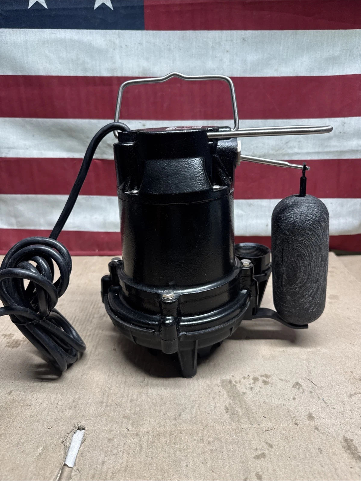 Everbilt 1000041119 1/3 HP Cast Iron Submersible Sump Pump New Open Box