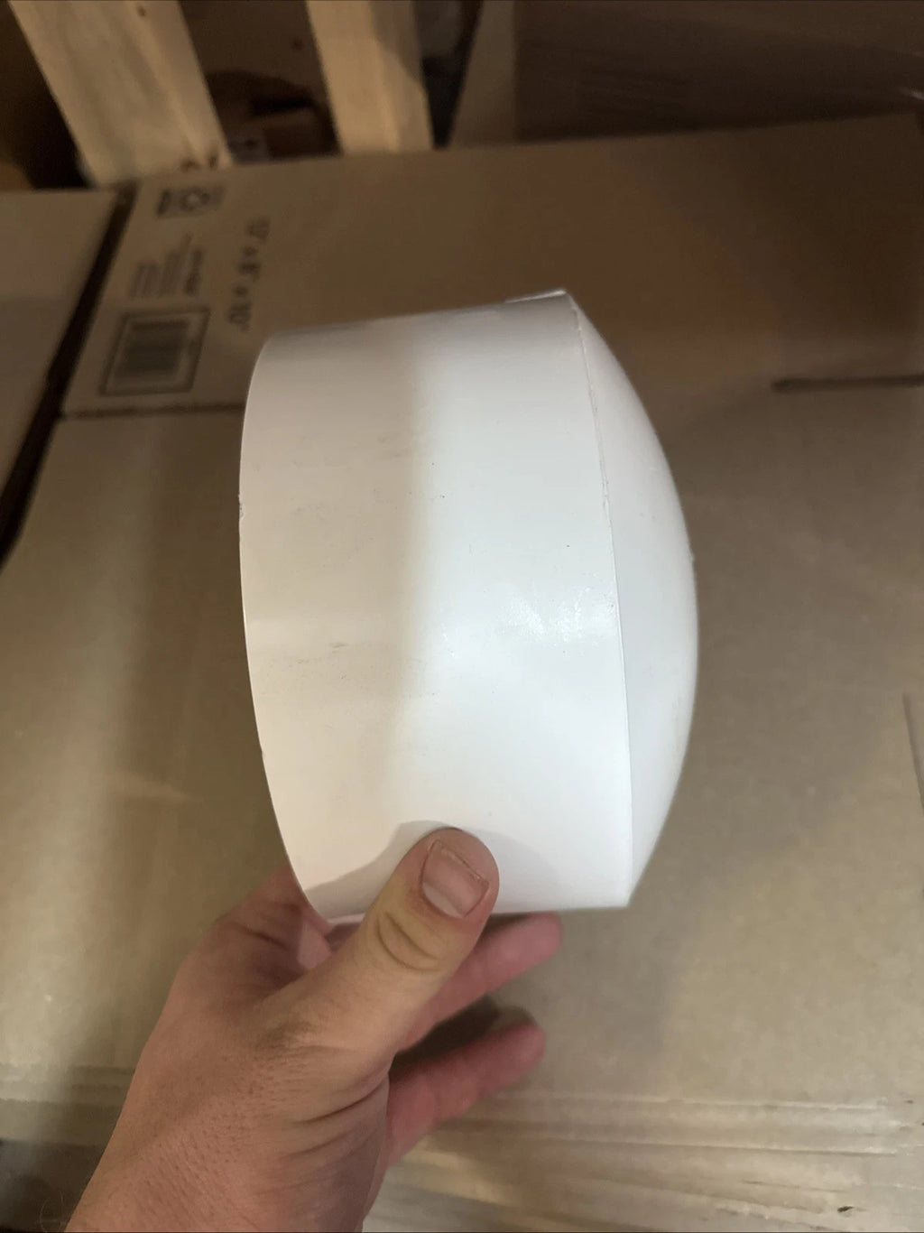 Charlotte Pipe PVC00116 1400 DWV Schedule 40 PVC Cap 6 Hub Dia. in.