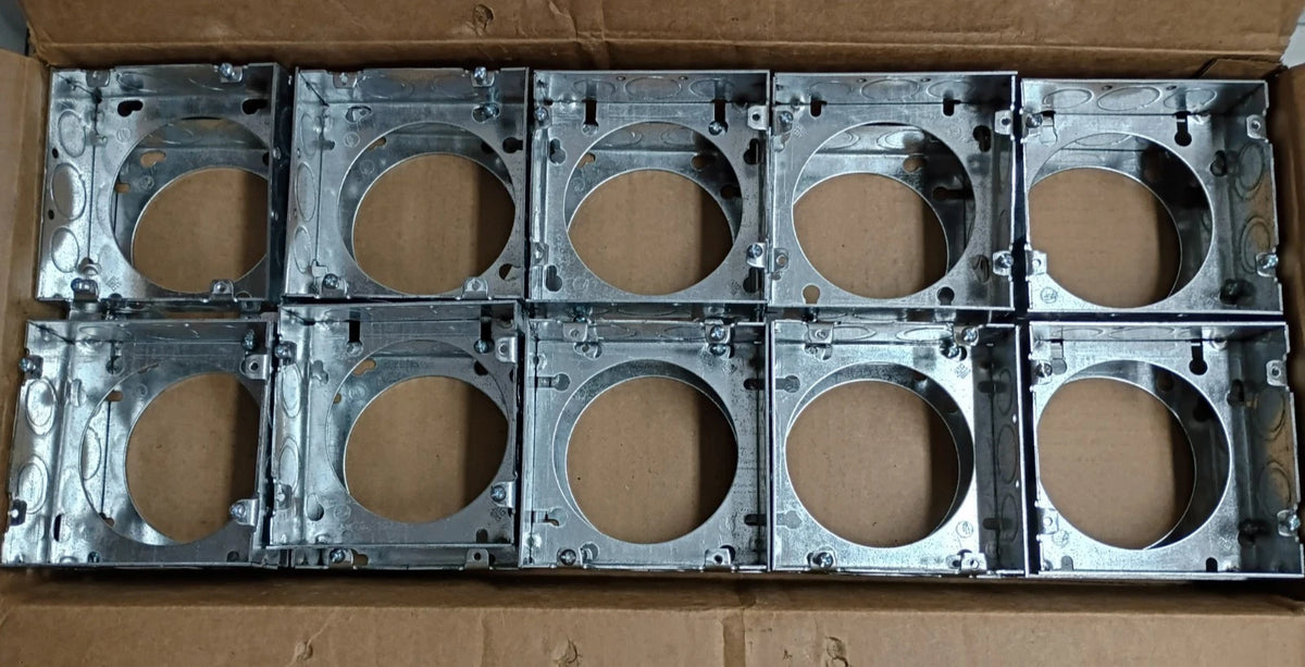(20 Pack) Steel City 73151 1/2in x 3/4in Square Electrical Box Extension Ring OB