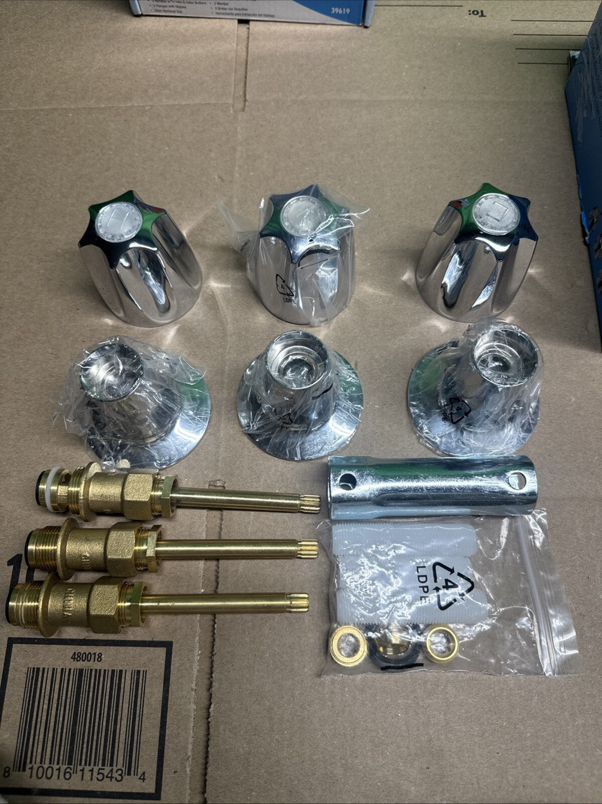 NEW OB Tub/Shower Remodeling Kit for Pfister Verve - CHROME - 39619 (ob)
