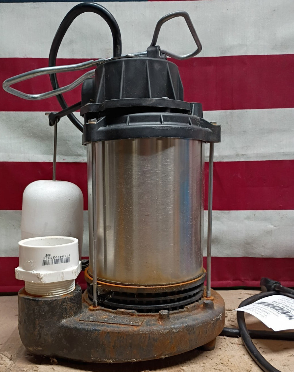 Wayne 58321-WYN3 CDU980E 3/4 HP  Cast Iron and Stainless Steel Sump For Parts