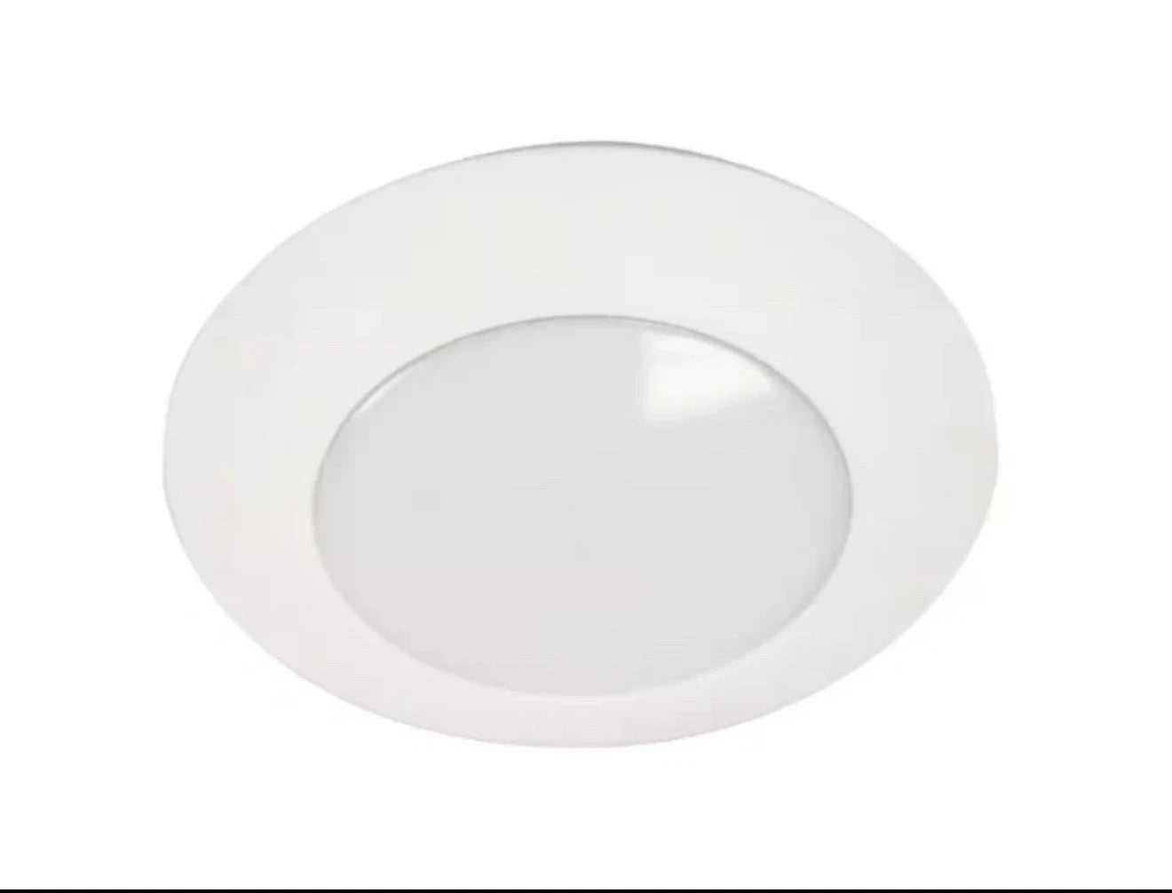 HALO HLC 6 in. 3000K Integrated LED Recessed Light Trim (6-Pack)