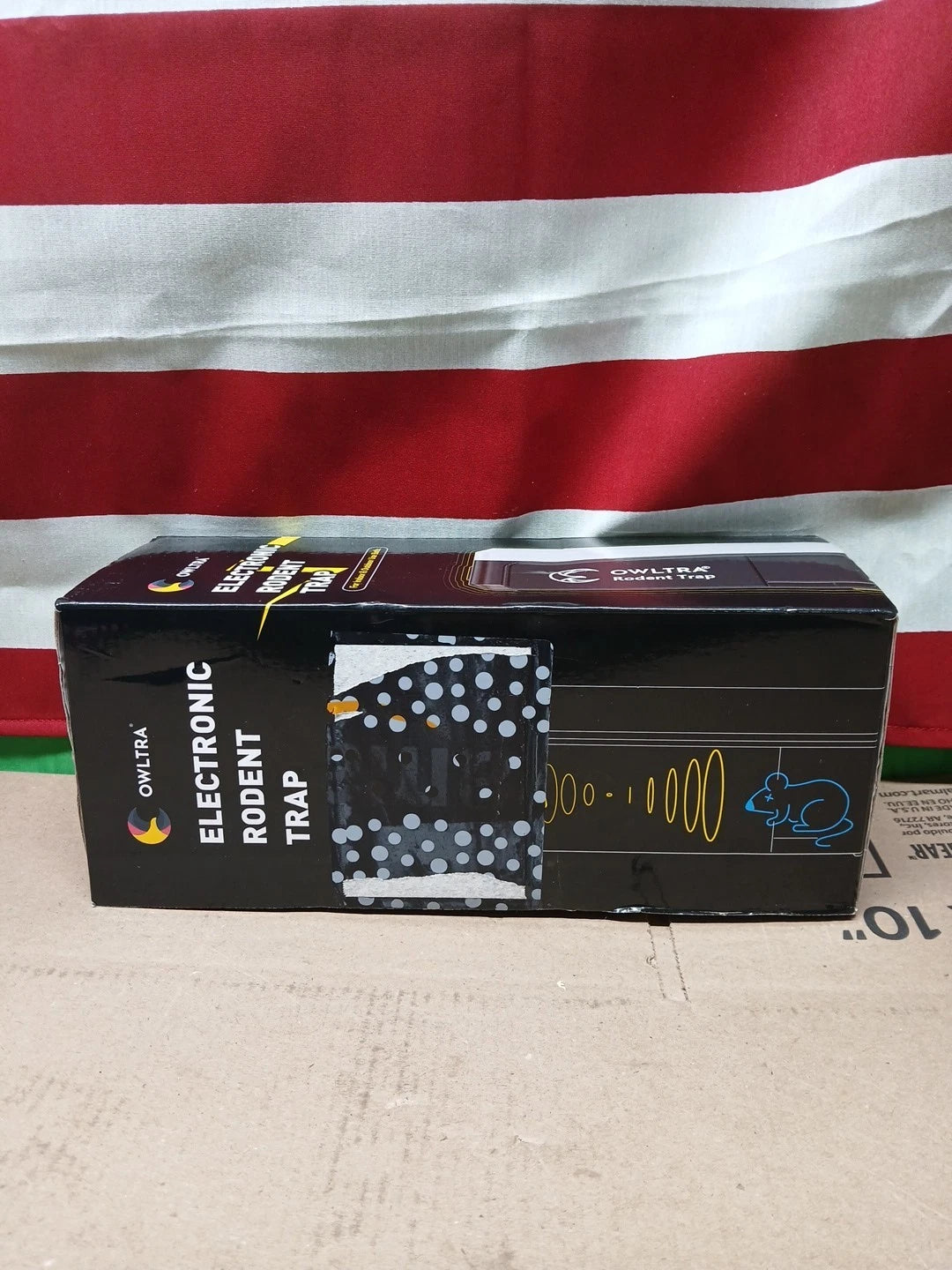 OWLTRA OW-7 in Electric Rodent Trap, Instant Kill Mouse Trap, ERZ-50...,