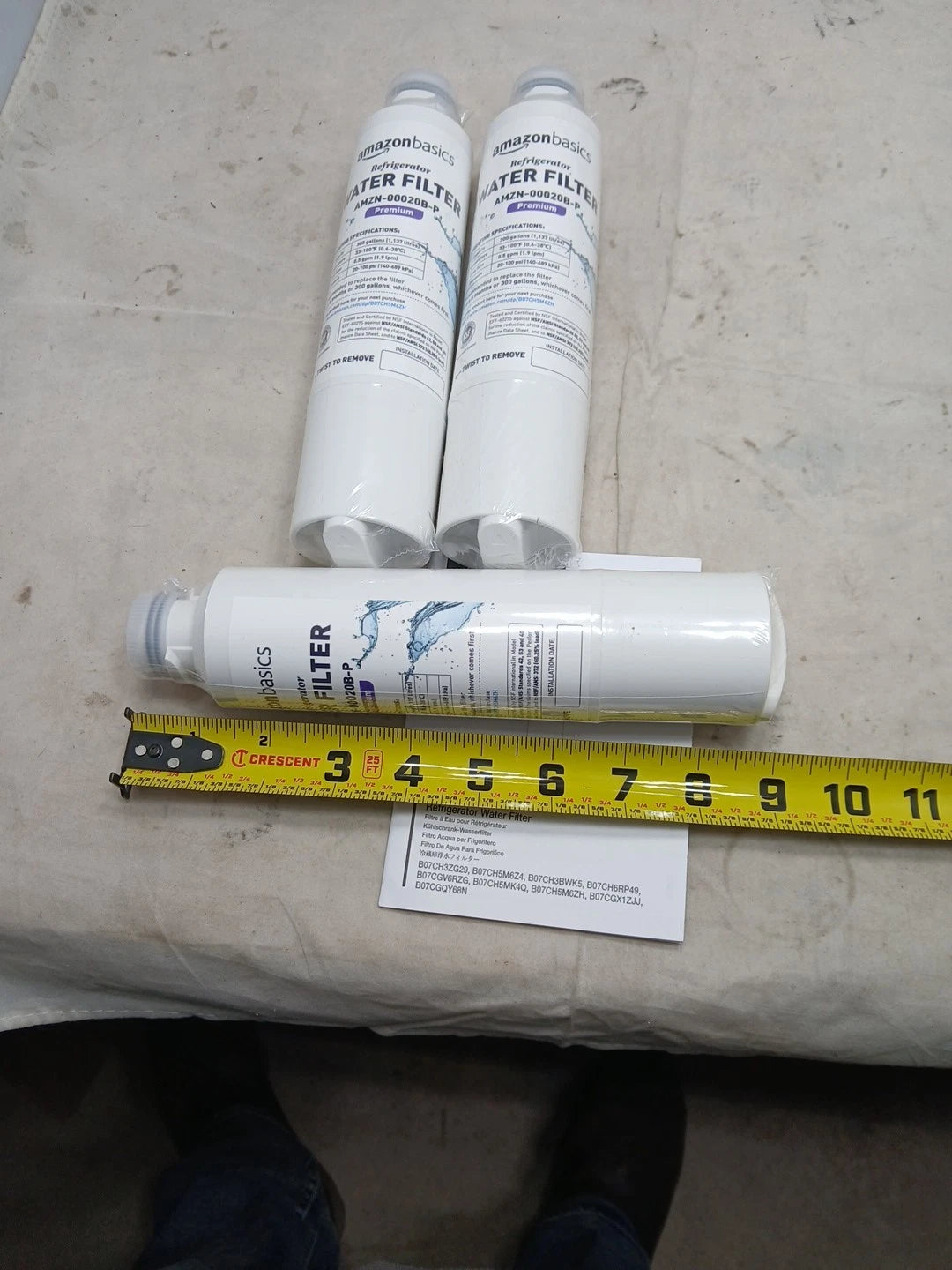 3 Pk Replacement Samsung DA29-00020B Refrigerator Water Filter Cartridge OB
