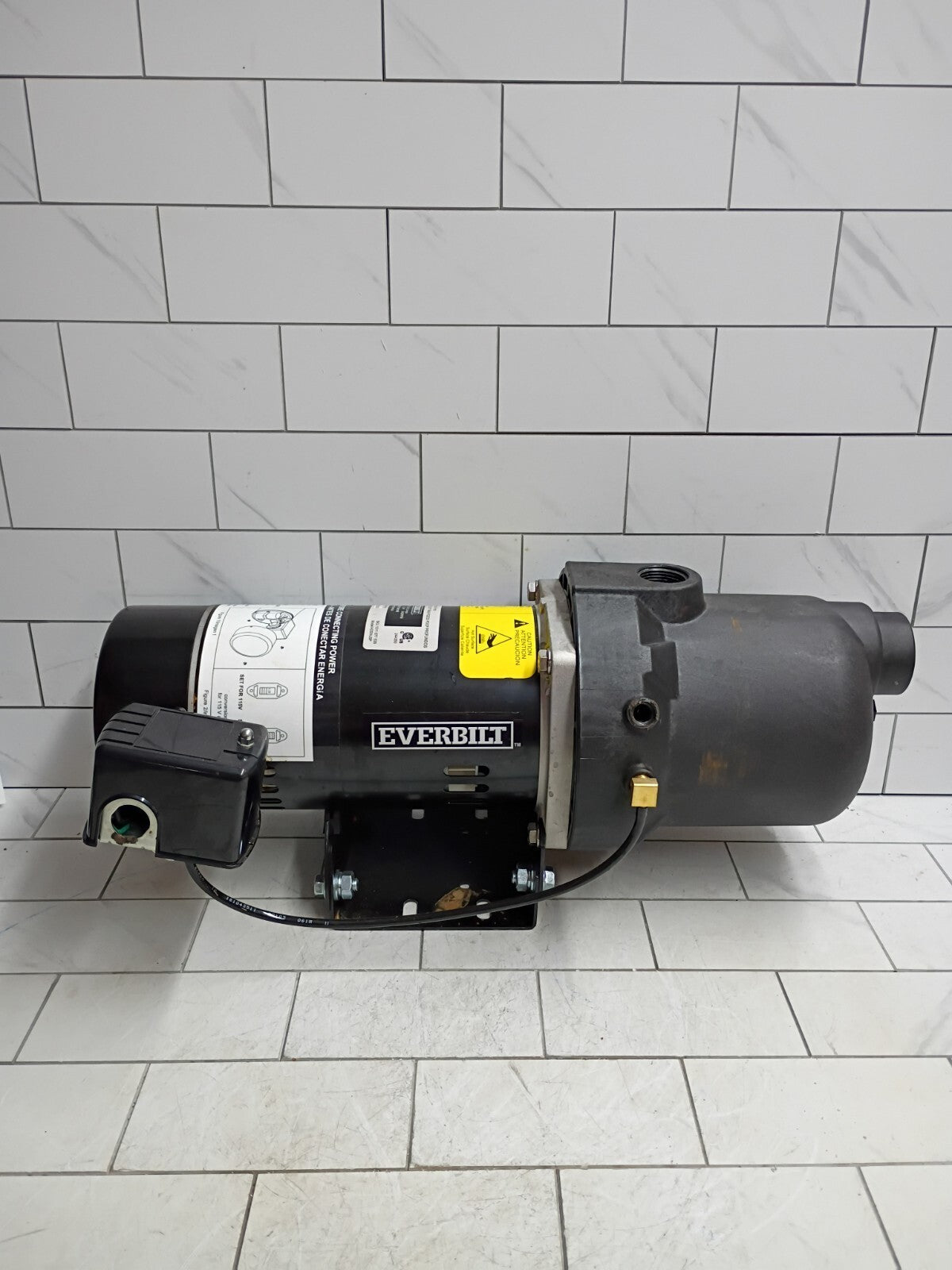 Everbilt HDSWJ5P 1/2 HP Plastic Shallow Well Jet Pump  Parts
