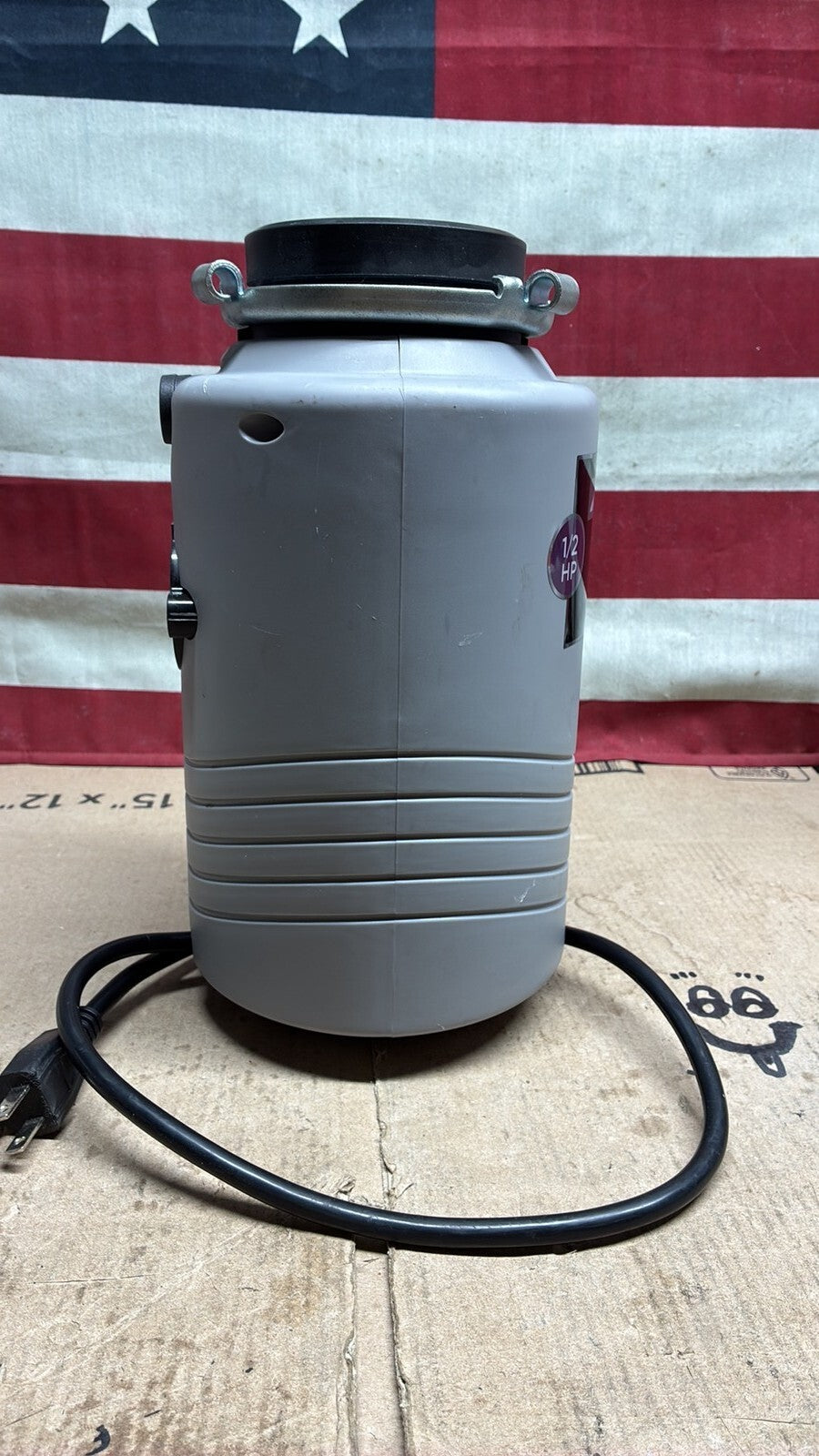 Glacier Bay GB500 Turbo Grind 1/2hp Garbage Disposal Open Box *Read description*
